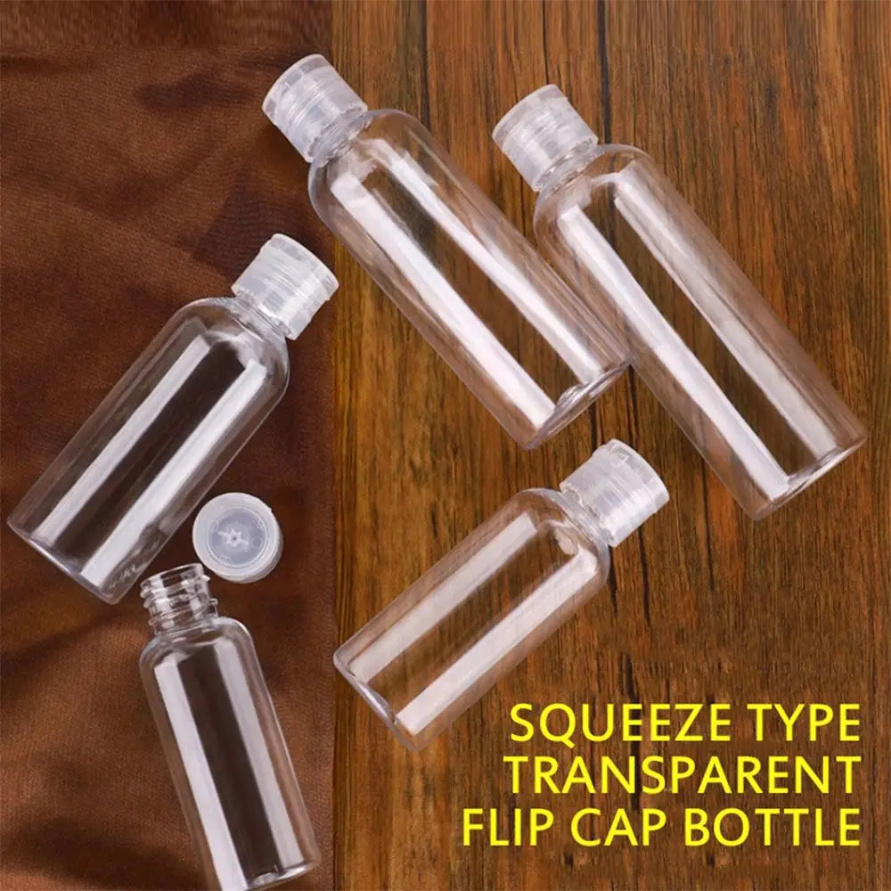 Refillable PET Plastic Bottles 5–100ml | Travel Cosmetic Containers Refillable Cosmetic Bottle QXL