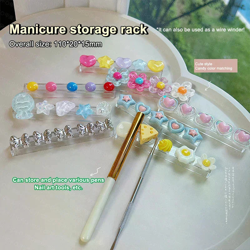 Cartoon Nail Brush Holder & Pen Stand | Salon Organizer Nail Brush Holder QXL