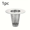Bathroom Sink Strainer Hair Catcher | Brushed Drain Cover Sink Drain Strainer QXL 1pc