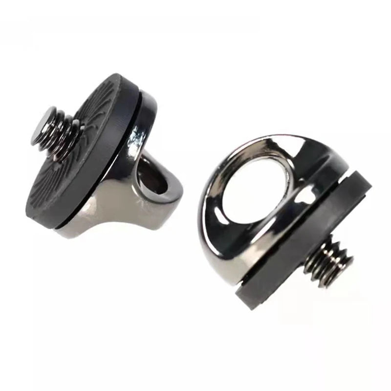 SLR Camera 1/4" Screw Adapter | Shoulder Strap Safety Hand Ring Camera Strap Adapter QXL