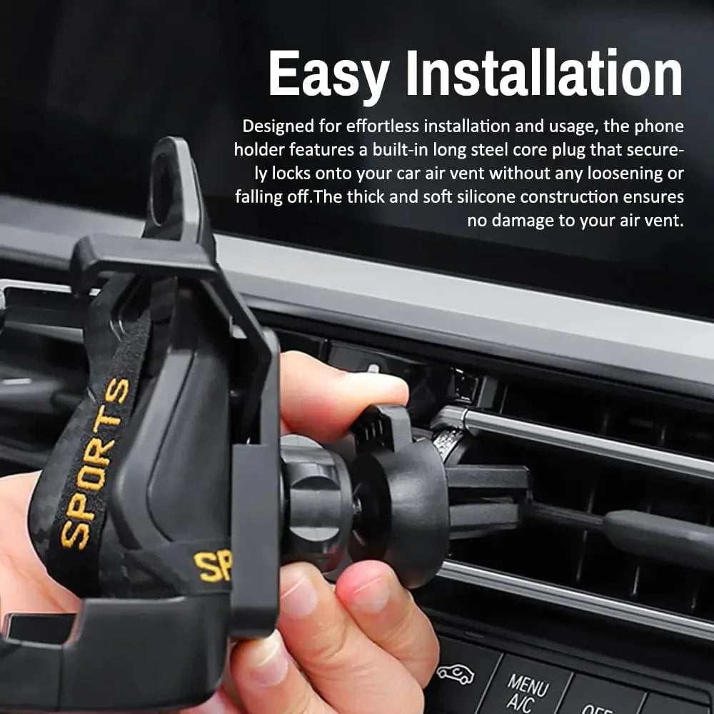 Racing Seat Car Phone Holder | Suction Cup Mount – Universal Car Phone Mount QXL