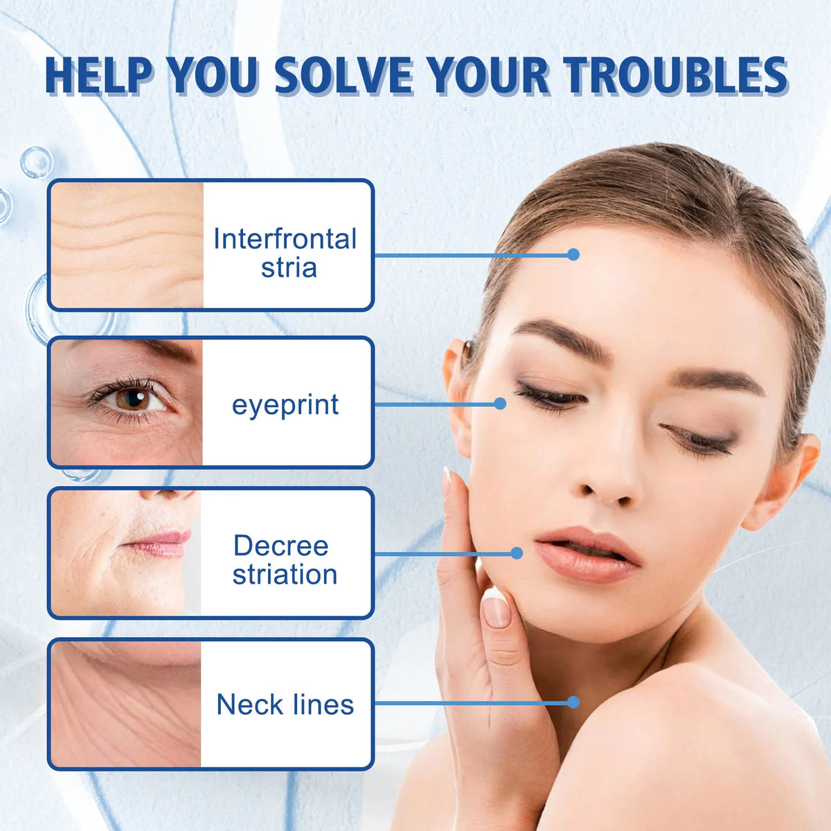 Hyaluronic Acid Essence – Moisturizing & Firming Face Serum Facial Essence Serum QXL