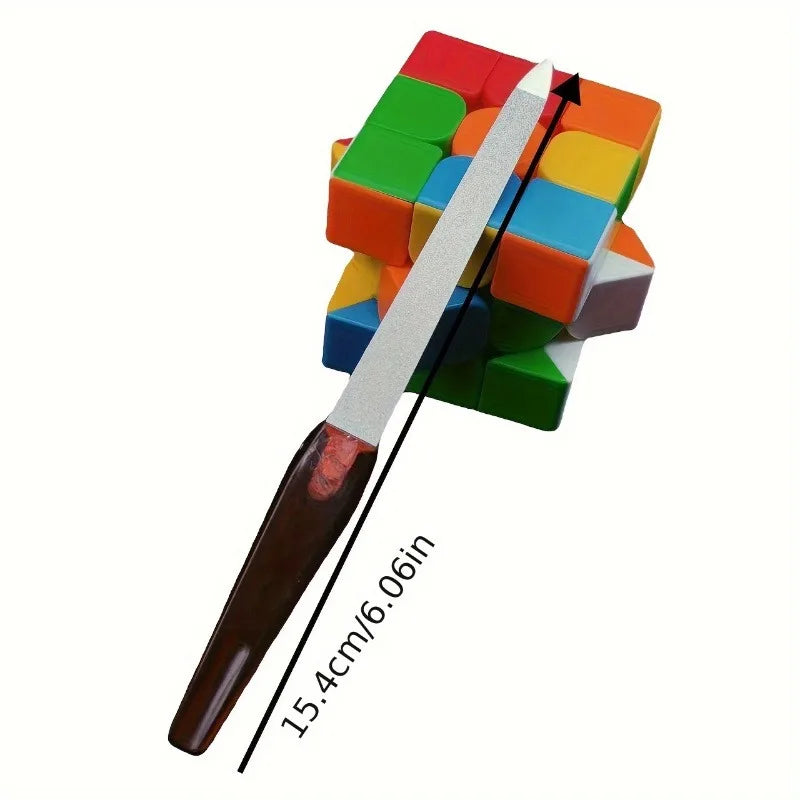 7-Piece Double-Sided Nail File Set | Stainless Steel Manicure Nail File Set QXL