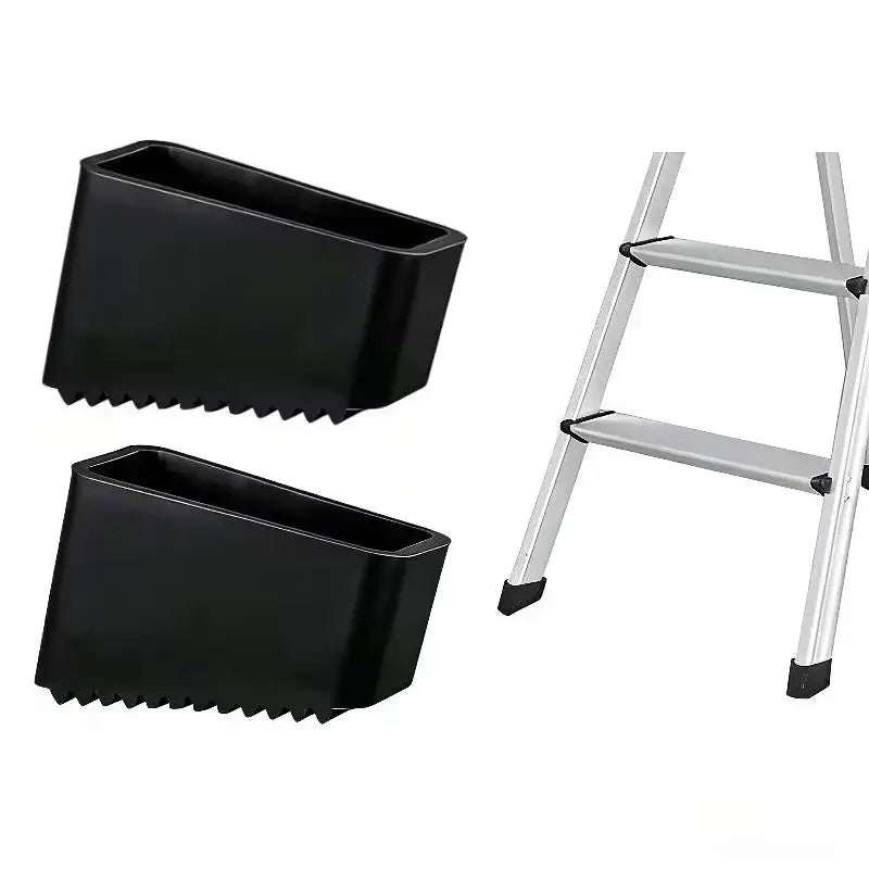 4/8-Pack Ladder Anti-Slip Replacement Feet Caps – Heavy Duty Ladder Replacement Caps QXL