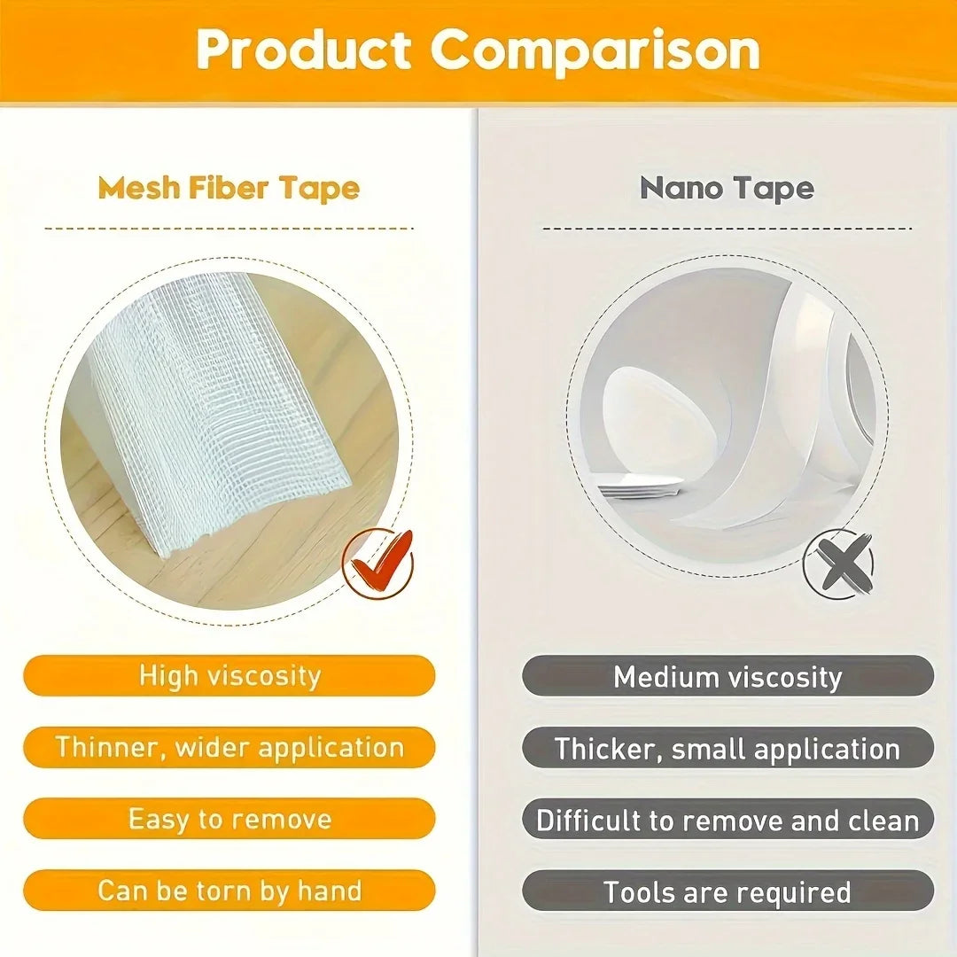 Super Strong Double-Sided Tape 5/10 Rolls – 20mm x 5m Double-Sided Tape QXL