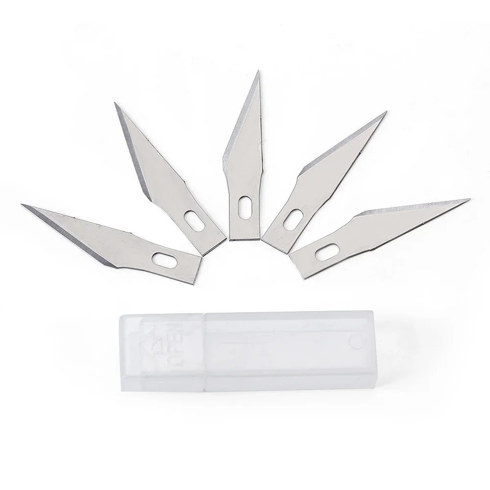 5-Pc Precision Craft Knife Set | PCB Engraving Cutter Kit Precision Craft Knife QXL M264 5pcs Blades