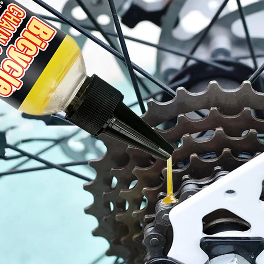 Bike Chain Cleaner Kit | Lubricant, Degreaser & Scrubber Tool Chain Cleaning Kit QXL