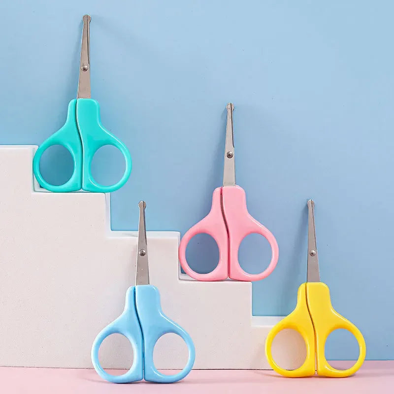 Round-Tip Safety Scissors – Nose Hair, Eyebrow & Baby Nail Safety Scissors QXL