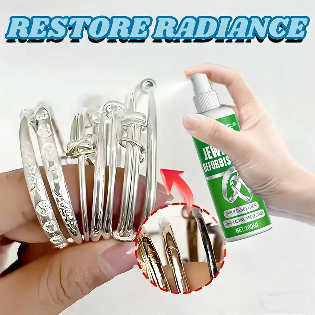 Jewelry Refurbishment Spray 100ml | Quick Cleaner & Restorer Jewelry Cleaner Spray QXL Default Title