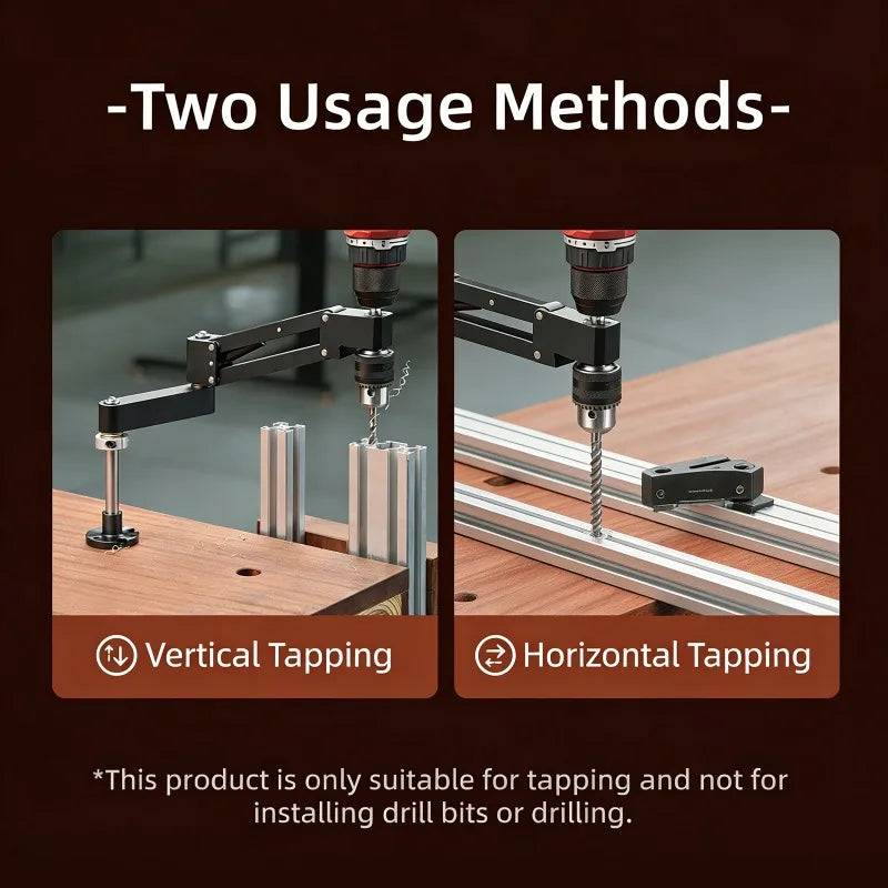 Cantilever Tapping Support Arm | CNC Aluminum Alloy Bracket Tapping Support Arm QXL