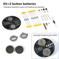 LED Gyroscope DIY Soldering Kit | Beginner Circuit Board Project DIY Electronics Kit QXL A2