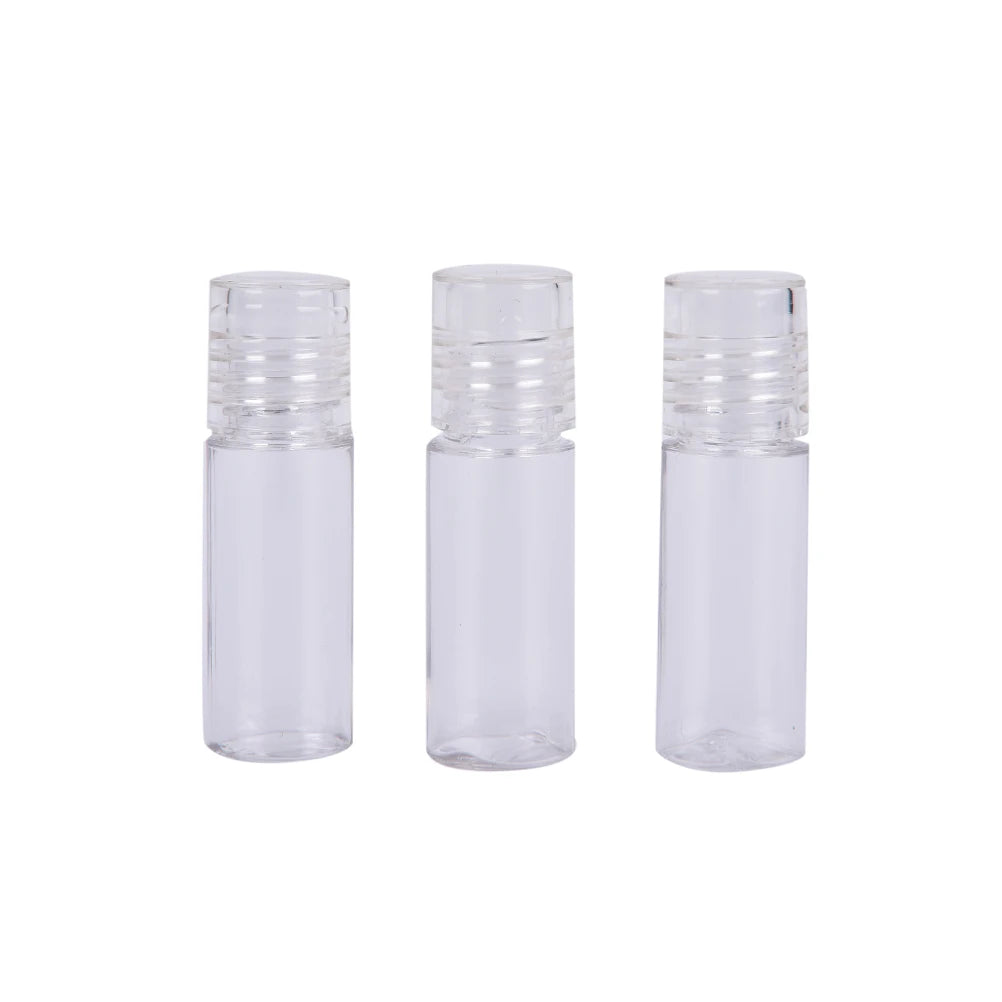 3ml Clear Plastic Sifter Jars | Empty Loose Powder Containers Cosmetic Sifter Jar QXL