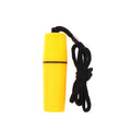 Water-Resistant Storage Tube with Lanyard | Coin & Cash Case Waterproof Storage Tube QXL Yellow
