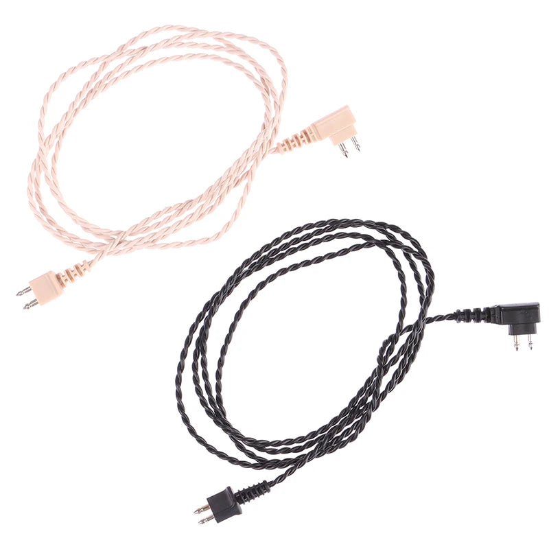 2-Pin Hearing Aid Replacement Cable Cord 72cm | Pocket Aid Wire Hearing Aid Accessory QXL