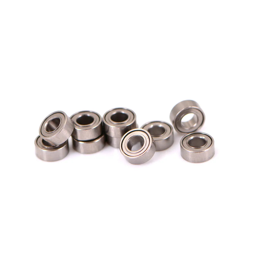 10-Pack MR63ZZ Mini Ball Bearings 3×6×2.5mm Bearing Steel Mini Ball Bearings QXL