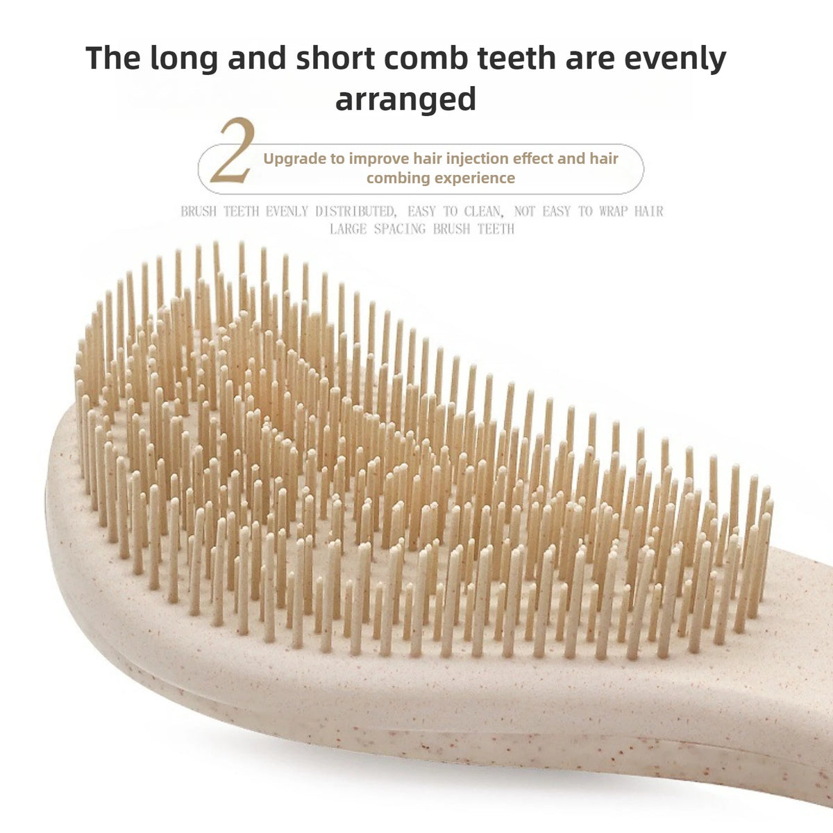Magic Detangling Hair Brush | Anti-Static Scalp Massage Comb Detangling Hair Brush QXL
