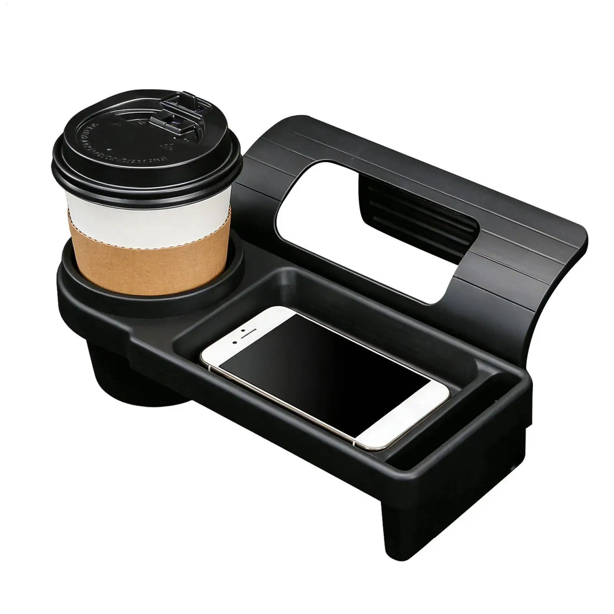 Car Door Cup Holder Organizer Rack | No-Tool Hangable Tray Car Door Organizer QXL