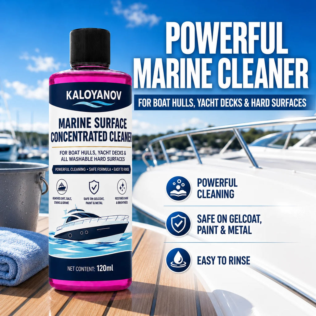 KALOYANOV 120ml Marine Cleaner 1:100 – Boat Hull & Yacht Deck Marine Surface Cleaner QXL Default Title