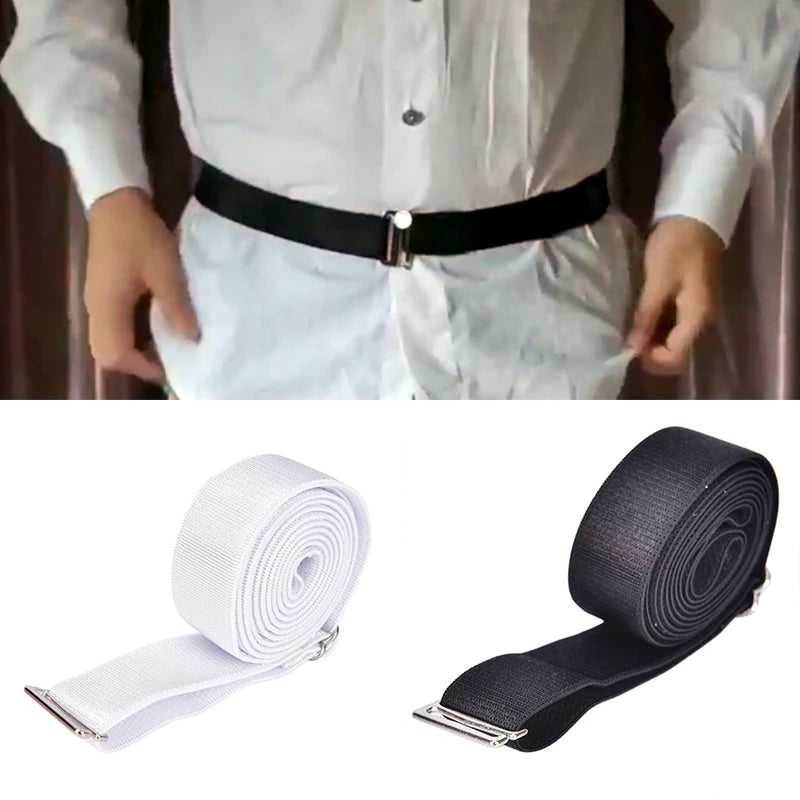 Unisex Shirt Stay Belt | Non-Slip Adjustable Shirt Holder Shirt Stay Belt QXL