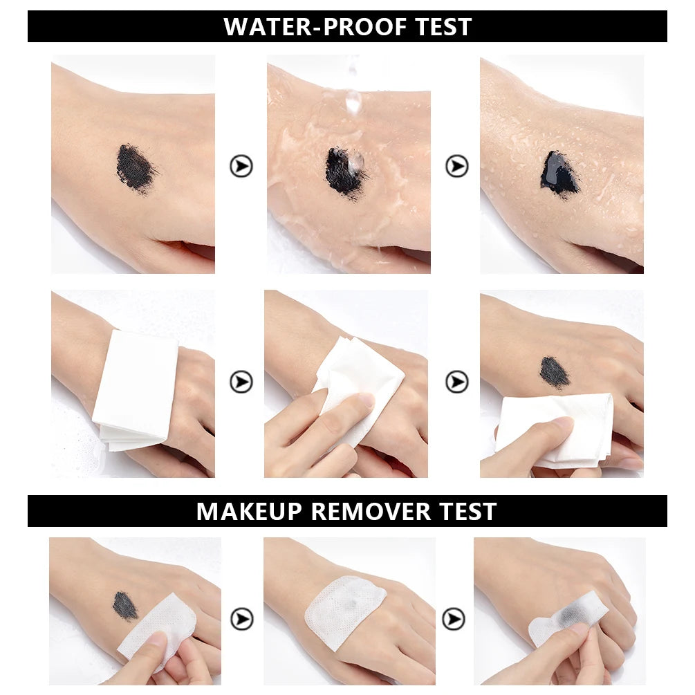 QIBEST 2-Pack 4D Silk Fiber Mascara – Waterproof & Lengthening Fiber Mascara QXL