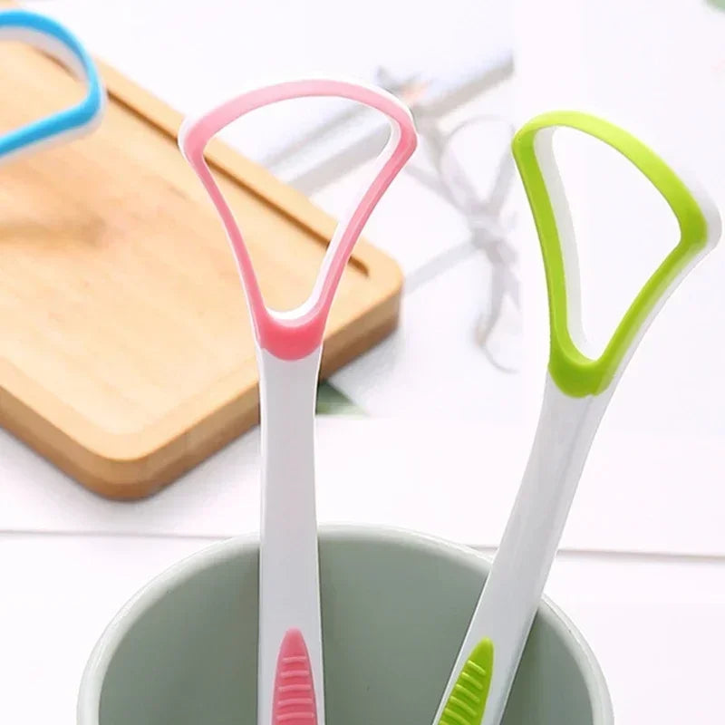 Tongue Scraper Cleaner for Adults & Kids | Fresh Breath Tongue Scraper QXL