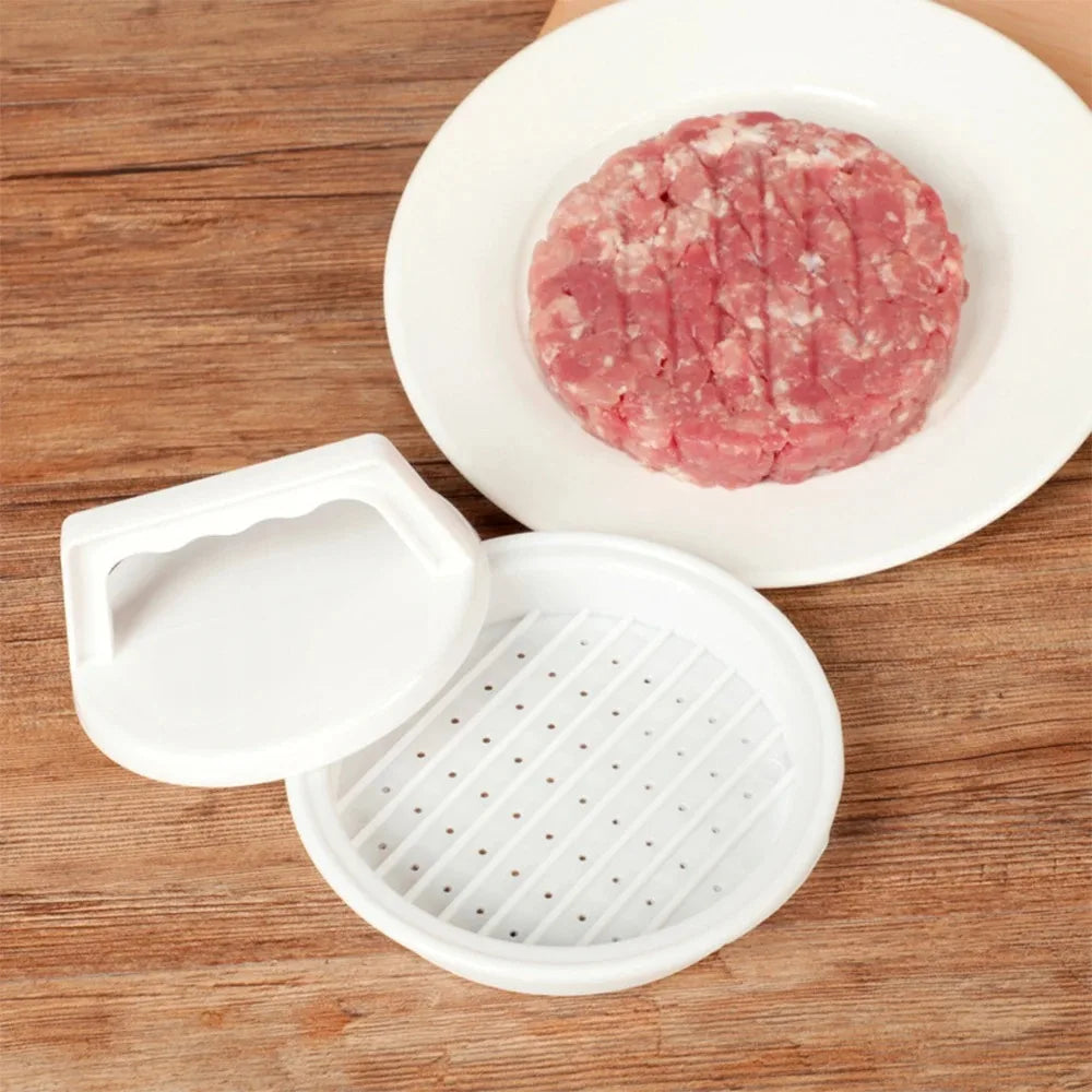 Plastic Hamburger Press Mold | BBQ Burger Patty Maker Hamburger Patty Press QXL