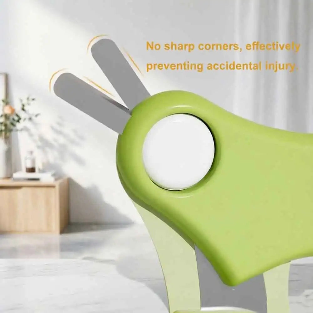 Baby Nail Clipper Set – Safety Scissors & Anti-Pinch Guard Baby Grooming Kit QXL