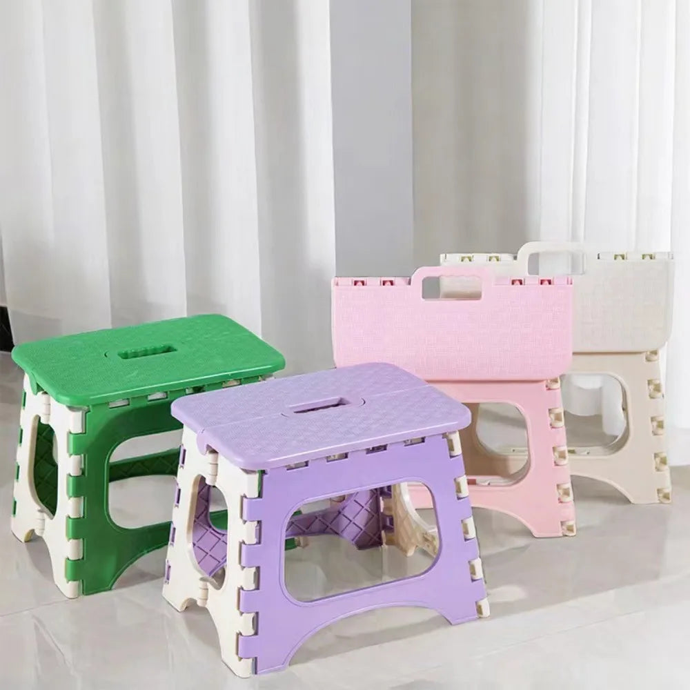 Portable Folding Mini Stool | Outdoor & Kids Low Seat Folding Stool QXL
