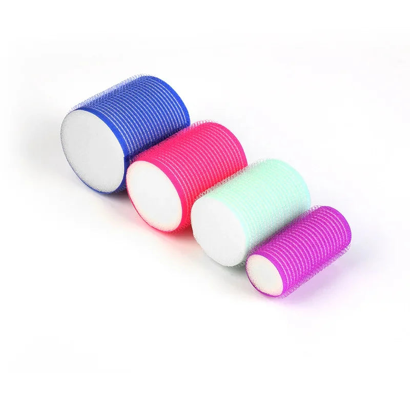 Heatless Hair Curlers Rollers Set | Self-Grip No-Heat Styling Heatless Hair Curlers QXL