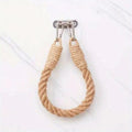Retro Hemp Rope Toilet Paper Holder | Rust-Proof Steel Toilet Paper Holder QXL 1PC