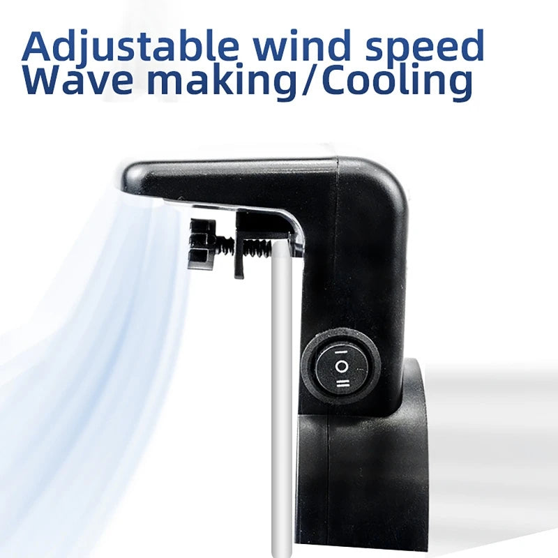Dreamburgh USB Aquarium Cooling Fan | Dual-Speed Silent Fish Tank Aquarium Cooling Fan QXL