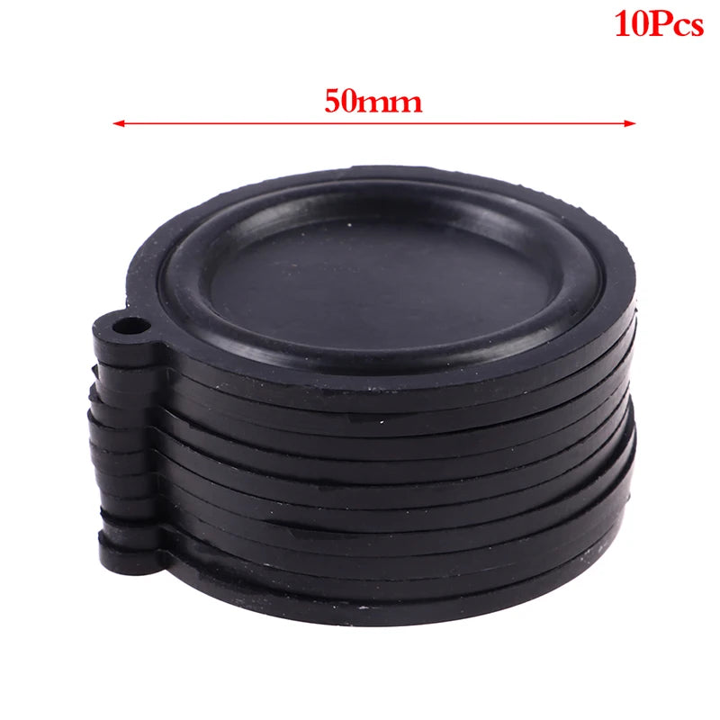 10-Pack Gas Water Heater Pressure Diaphragms | 4 Sizes Water Heater Parts QXL 50mm