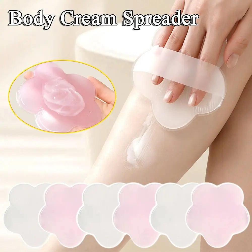 Flower Shaped Lotion Applicator Glove | Non-Absorbent PU Lotion Applicator Glove QXL
