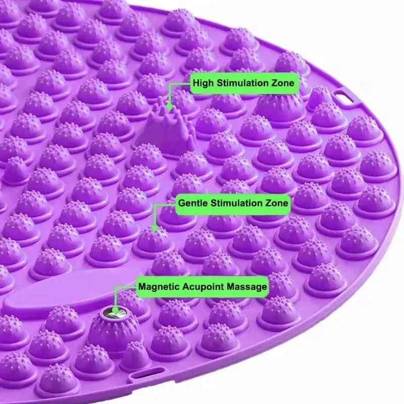Acupressure Foot Massage Board | Magnetic Therapy Plate Foot Massage Board QXL