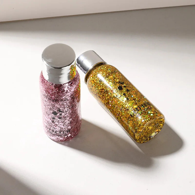 MAXFINE Body Glitter Gel – Face, Hair & Sequins Body Glitter Gel QXL