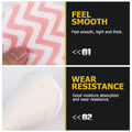 6-Pack Bamboo Fibre Round Makeup Puffs | Soft Face Washing Pads Makeup Puff Set QXL Default Title