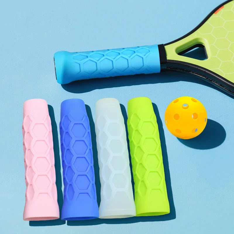 Silicone Racket Grip Sleeve – Anti-Slip Handle Cover Racket Grip Sleeve QXL