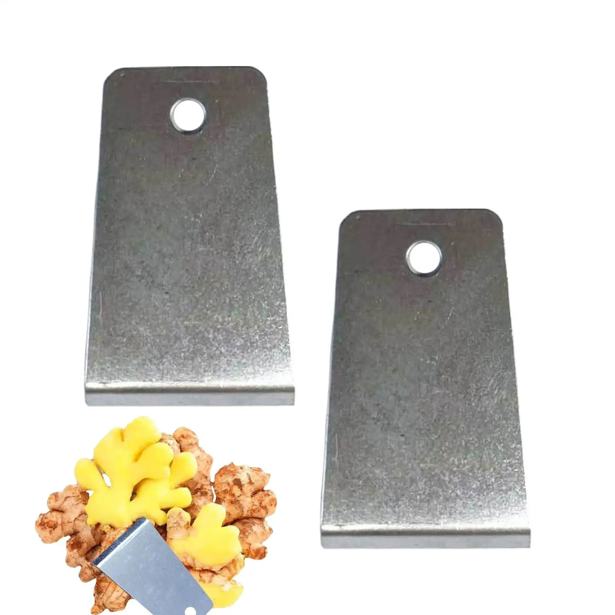2-Pack Stainless Steel Ginger & Vegetable Peeler Set Vegetable Peeler QXL