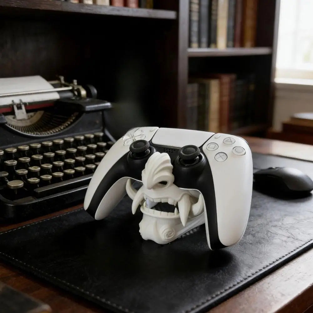 PS5 Controller Stand Ghost Mask | PLA Gamepad Display Dock Controller Display Stand QXL