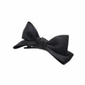 3D Red Bow Hair Clip | Korean Ribbon Barrette for Girls Bow Hair Clip QXL black