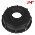 IBC Tank S60x6 Coarse Thread Cap Adapter 1/2" 3/4" 1" Plastic IBC Tank Adapter QXL C
