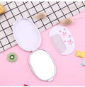 Foldable Double-Sided Compact Makeup Mirror | Cute Cartoon Compact Makeup Mirror QXL A random 1pc