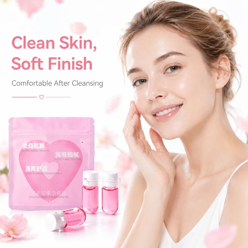 40-Pack Cleansing Oil Capsules | Waterproof Makeup Remover Makeup Remover Capsules QXL