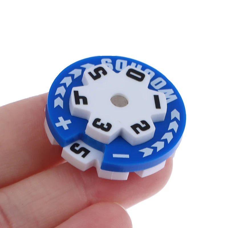 32mm Acrylic Counter Token | 0–59 Board Game Score Tracker Board Game Counter QXL onesize