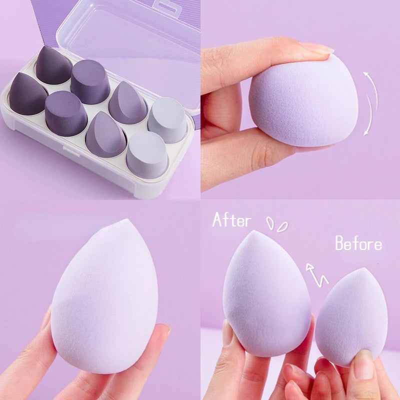 Soft Makeup Sponge Puff – Foundation & Powder Blender Set Makeup Sponge Puff QXL