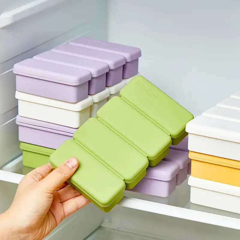 BPA-Free Silicone Ice Cube Tray | Easy Release for Whiskey & Drinks Silicone Ice Tray QXL