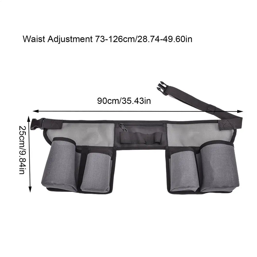 Adjustable Multi-Pocket Tool Belt Waist Bag | Garden & Cleaning Tool Belt Waist Bag QXL 1pcs