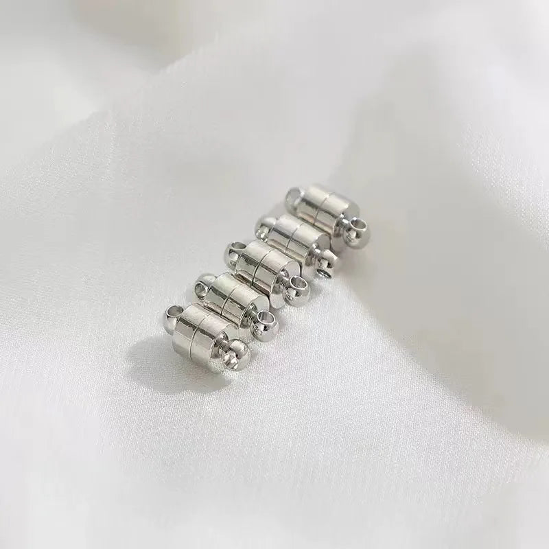 Magnetic Cylinder Clasps | Bracelet & Necklace Connectors Jewelry Clasps QXL
