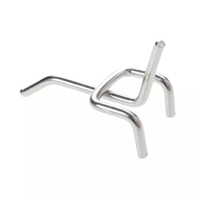 50-Pack Carbon Steel Pegboard Hooks | Tool & Retail Display Pegboard Hooks QXL