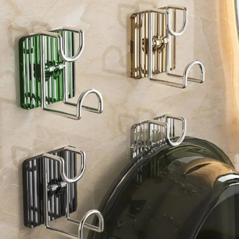 No-Drill Adhesive Wall Hook & Under-Sink Organizer Rack Adhesive Wall Hook QXL